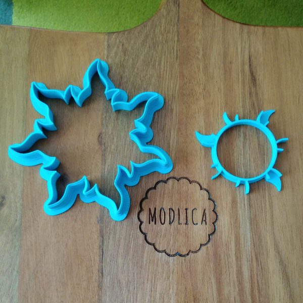 modla za testo sunce