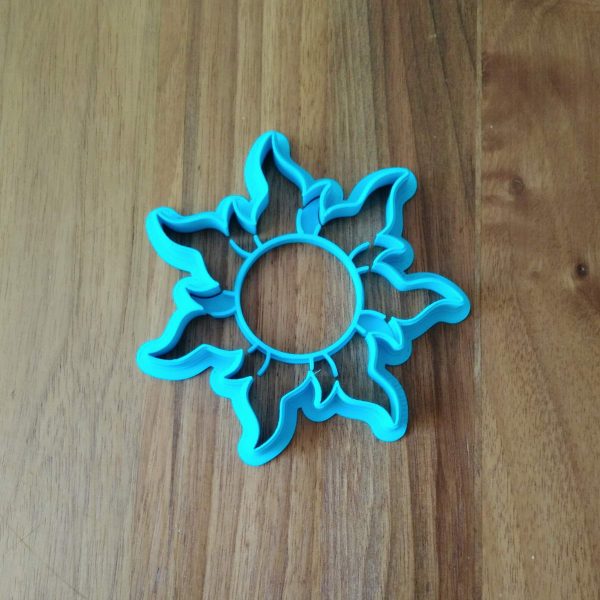 modla za testo sunce