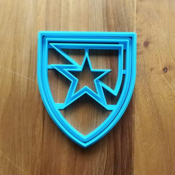 3d stampana modla za keks crvena zvezda