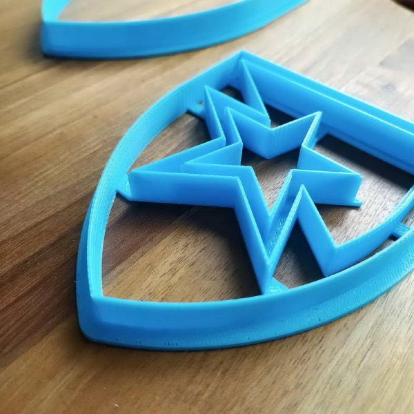 3d stampana modla za keks crvena zvezda