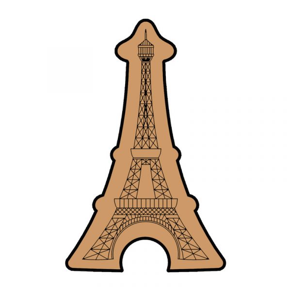 modla za medenjake ajfelova kula