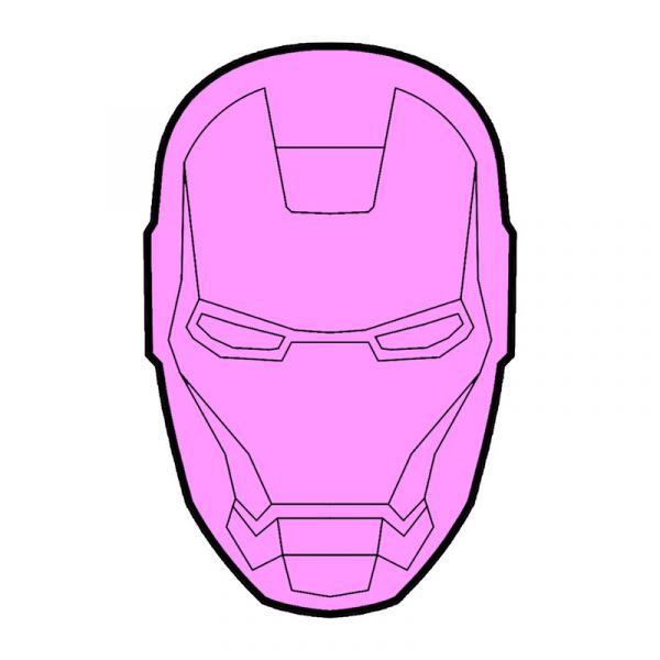 modla za medenjake iron man