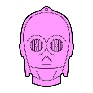 modla za medenjake c-3po