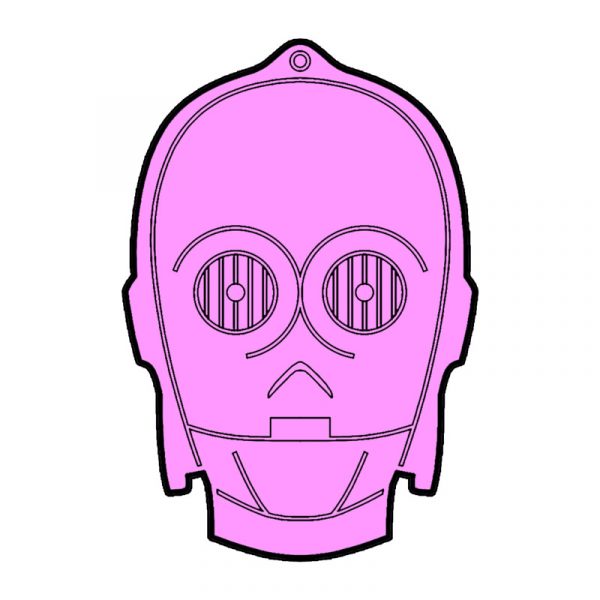 modla za medenjake c-3po