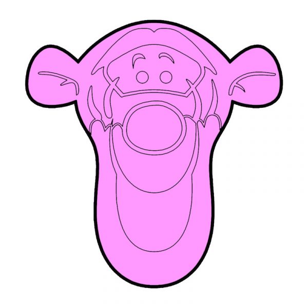 modla za medenjake tigar