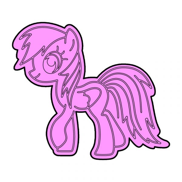 modla za medenjake moj mali poni