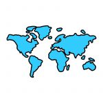 sekac za fondan karta sveta