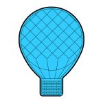 modla za medenjake leteci balon