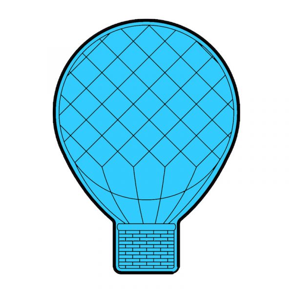 modla za medenjake leteci balon