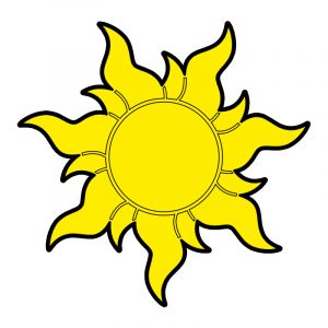 modla za medenjake sunce