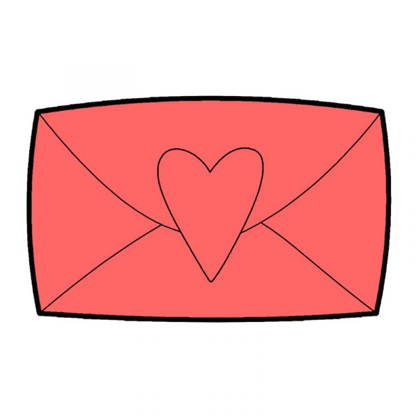 modla za keks ljubavno pismo