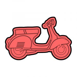 modla za keks vespa