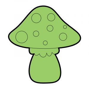 modla za medenjake pecurka