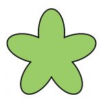 modla za medenjake cvet