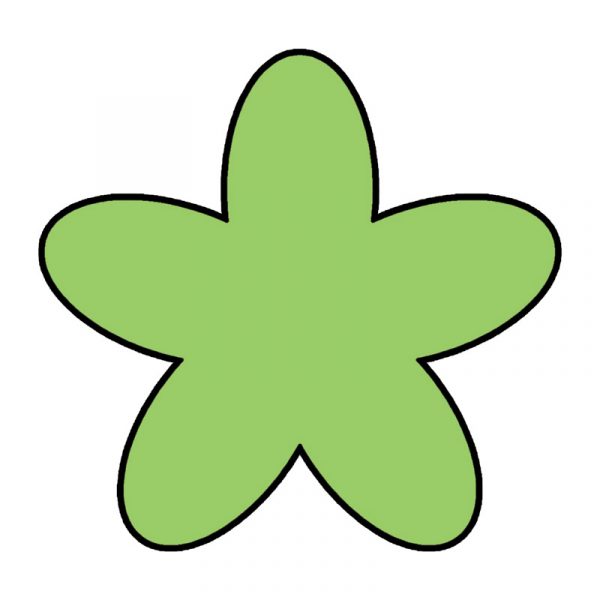 modla za medenjake cvet