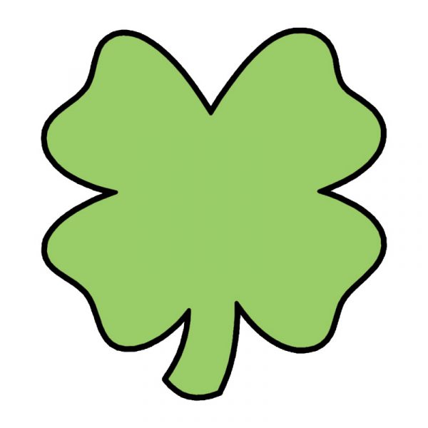 modla za medenjake detelina sa cetiri lista