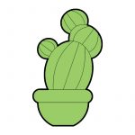 Modla za kolače kaktus