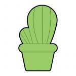 Modla za kolače kaktus