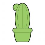 Modla za kolače kaktus