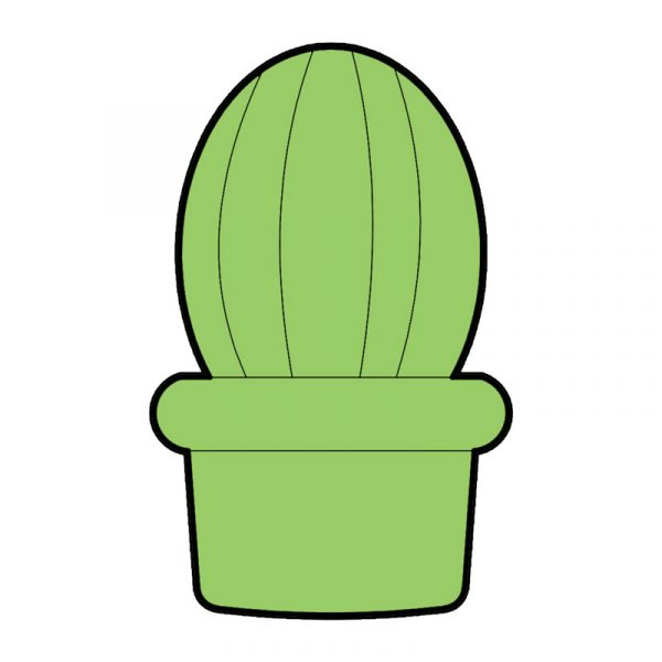 Modla za kolače kaktus