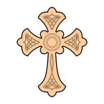 modla krst sa utiskivacem za slavski kolac