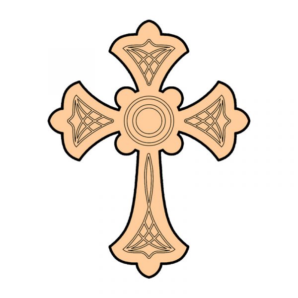 modla krst sa utiskivacem za slavski kolac