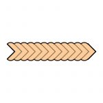 sekac za testo sa utiskivacem bordura