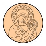 modla sa utiskivacem majka bozija