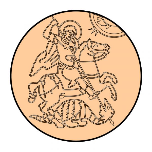 modla sa utiskivacem sveti djordje