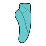 modla za kolace baletska patika