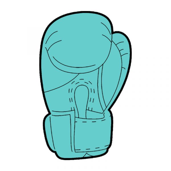 modla za kolace bokserska rukavica