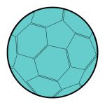 modla za kolace lopta