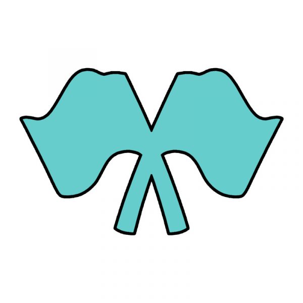 modla za kolace zastavice