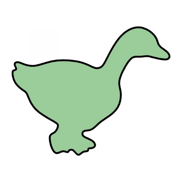 modla za medenjake guska