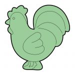 modla za medenjake petao