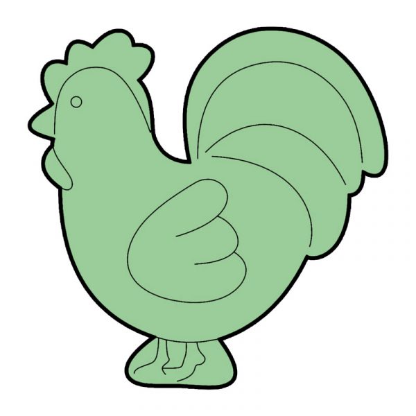 modla za medenjake petao