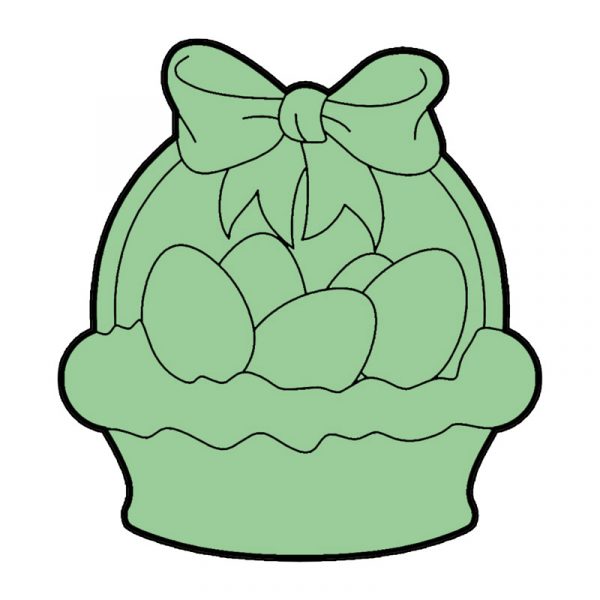 modla za medenjake korpa sa jajima