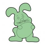 modla za medenjake zec