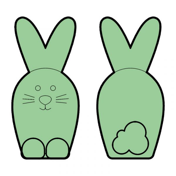 modla za medenjake zec