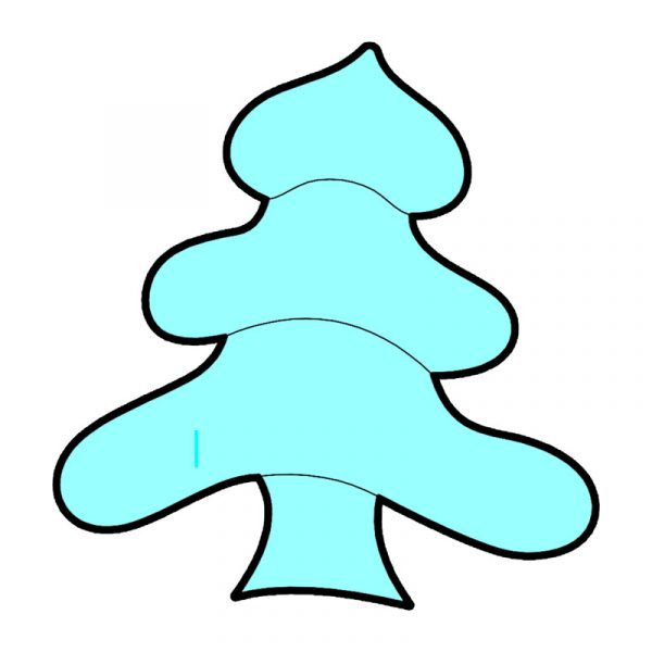 modla za medenjake jelka