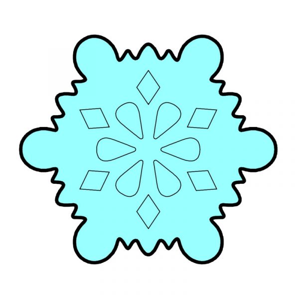 modla za medenjake pahulja