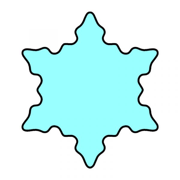 modla za medenjake pahulja