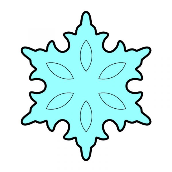 modla za medenjake pahulja