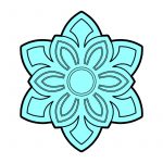 modla za medenjake pahulja