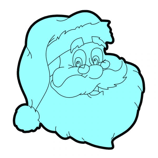 modla za medenjake deda mraz