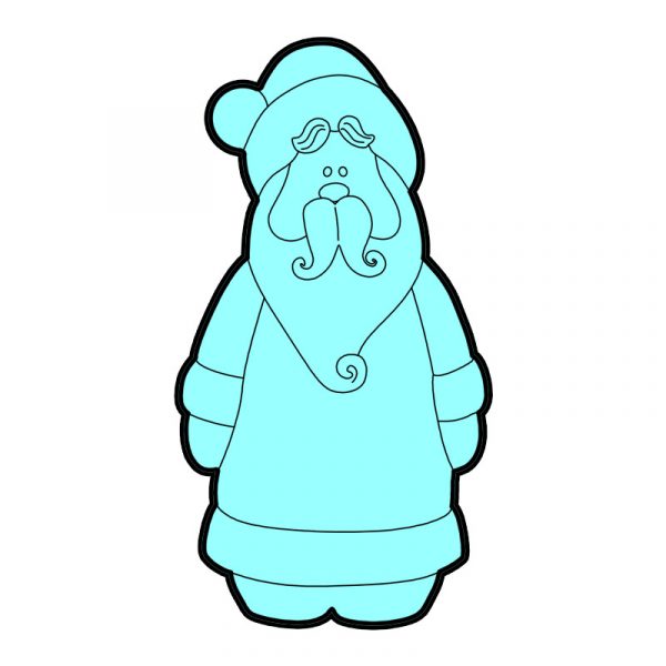 modla za medenjake deda mraz