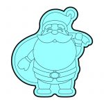 modla za medenjake deda mraz