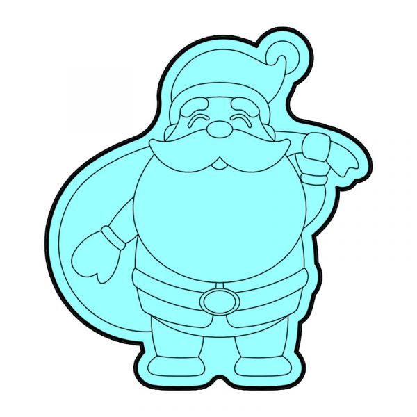 modla za medenjake deda mraz