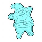 modla za medenjake deda mraz