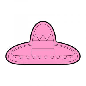 modla za kolace sombrero